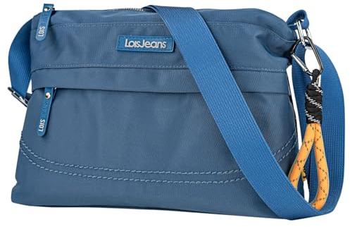 Lois - Handtasche Damen Umhängetasche Damen Klein & Stilvoll Handtasche Damen Umhängetasche Crossbody Bag Damen, Blau