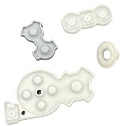 2 set di pulsanti in gomma conduttiva in silicone for Nintendo for kit di sostituzione del controller destro WII