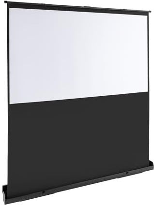 Écran de projection portable, 80 (170 x 100 cm, 16:9), 4k/8k Ultra HD, 3D/HDR actif, montage rapide, écran de projection