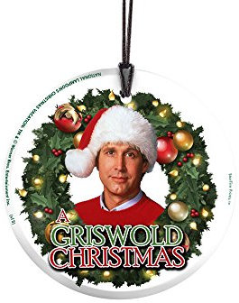 National Lampoons Christmas Vacation – Griswold Christmas – Starfire Prints Glass Art - Circle Glass Art - Ideal for Gifting and Collecting