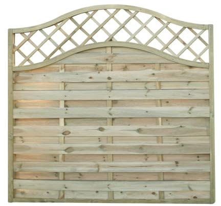 Panneau Panneaux Lasa impregnati Barrière cm.180 x 180 clôtures ameublement Jardin