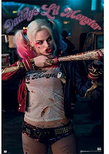 Grupo Erik DC Comics Poster - Suicide Squad Harlye Quinn Poster - Kunstdruck - Deko Wohnzimmer oder Deko Schlafzimmer - Deko Zimmer - Größe : 61 x 91 - Offizielle Lizenz -