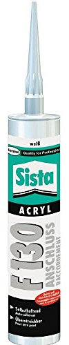 Sista F130 Acryl Herstellerfarbe Braun L40BR 300ml, 3 Stück