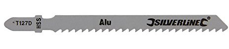 Silverline 234868 Jigsaw Blades for Aluminium, Set of 5