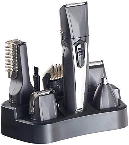 Sichler Men's Care Ganzkörpertrimmer: 10in1-Ganzkörper-Trimmer für Rasur, Frisur & Pflege, wasserfest IPX7 (Haartrimmer, Bartrasierer, Haarschneidemaschiene)