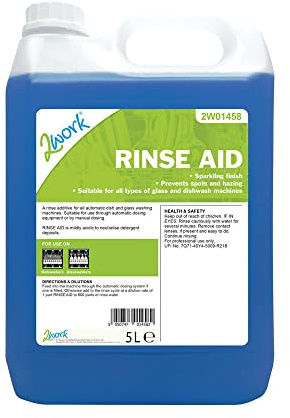2Work Concentrated Rinse Aid Additive Concentrate 5 Litre Bulk Bottle 2W01458