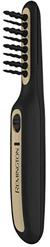 Remington Haarentwirrbürste Tangled2Smooth DT7435, elektrische Tangle Haarbürste, oszillierende Borsten für ein schnelles und einfaches Entwirren, für trockenes und feuchtes Haar geeignet, schwarz