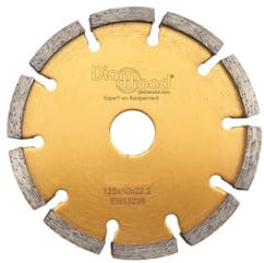 Disque Diamant à Déjointoyer D. 125 x Al. 22,23 x Ht. 7 x ép. 10 mm - Béton, Matériaux de Construction - Diamwood
