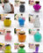 J&J Packung mit 55–60 g, 12 Farben, Wasserperlen, Kristallerde, Gelatineperlen, Vase für Hochzeit, Weihnachten, Garten, Küche, Wohnzimmer (2–2,5 mm -> 9–13)