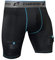 Champro Herren Compression Jock Crease Hockey-Kompressions-Shorts, schwarz, Large