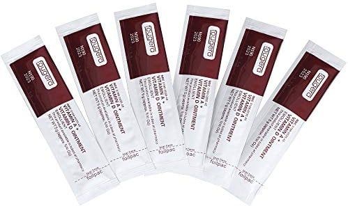 Gel réparateur de cicatrices de tatouage, 50 pièces de pommade de soins de microblading à la vitamine A et D anti-inflammatoire, microblading et guérison, fournitures de tatouage