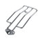 Porte-Bagages de Moto, Porte-Bagages arrière de siège Support de siège arrière de Moto Seat Porte-Bagages Arrière de Moto pour XL883/1200 X48 2004-16 (Argent)