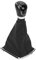 Deror Auto Schaltknauf Staubschutz Schalthebelschutz PU Leder Ersatz für Ford Focus MK2 2005-2011, Autozubehör(5 Speed)