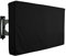 Hsthe Sea Outdoor TV-Abdeckung, wetterfest, universeller Displayschutz, universeller wetterfester Schutz, für 40-42-Zoll-Fernseher, passend für die meisten Halterungen, Schwarz