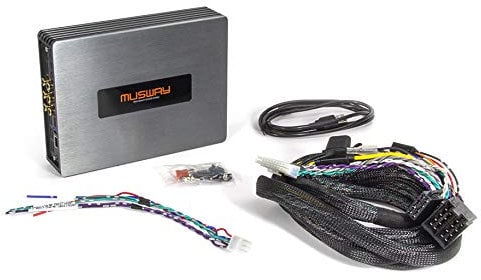 MUSWAY M4+v3 DSP-AMP 4-Kanal Class D VERSTÄRKER mit 8-Kanal DSP 540 WATT RMS