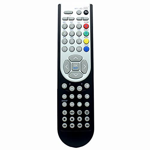 azwok RC1900 - Mando a distancia de repuesto para OKI TV LCD LED V16A-PHD V16A-PHDUI V19B-LED4 V19B-PHD V19B-PHDTUVI L19VB-PHDTUV V19B-PHDUV L19VB-PHTUV V19C-PHDLUV C19VC-PHTUV