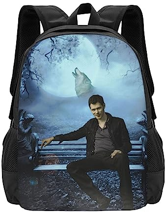 DJNGN Klaus Backpack Mikaelson Rucksack, Schulrucksack, Reise-Büchertaschen, Rucksäcke, leichter Teenager-Rucksack mit 3D-Druck