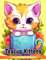 Teacup Kittens Coloring Book: Fun And Easy Coloring Pages In Cute Style For All Ages To Relax And Release Stress
