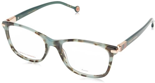 CAROLINA HERRERA Brille HER 0201 Größe 53-18 mm Grün Havana Gold