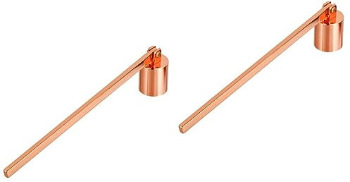 Warmhm 2 Stk Kerze Werkzeug Teelichtlöscher Kerzenlöscher Docht Flammenlöscher Weihnachten Kerzenlöscher Mit Griff Kerzenlöscher Vintage Kerzen Löschen Matt Clip Kerzendochtabdeckung*1