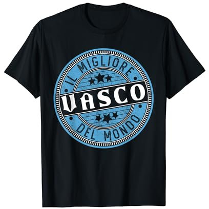 Vasco | Il Migliore Vasco Del Mundo | uomini e ragazzi Maglietta