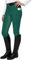 FitsT4 Sports Damen Reitleggings Silikon Vollbesatz Reithose mit Handytasche und Gürtelschlau,ArmeeGrün,M