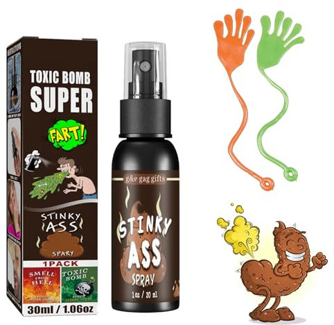 Furzspray,Flüssiges Furzspray,Stinkender Furz Spray,Furzspray Prank,Schrecklicher Geruch Spray,Stinky Liquid Fart,Flüssiger Furz Spray