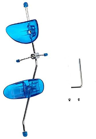 Bceer Kieferorthopädische, Mehrfach Verstellbare Gesichtsmaske High-Pull Reverse Gesichtsmaske(Size:A,Color:Blue)