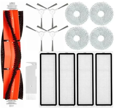 SFIWFOGD Ensemble d'accessoires for aspirateur Compatible avec Les pièces de Rechange for aspirateur Robot Xiaomi S10+ / S10 Plus