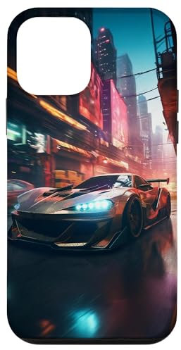 Futuristic Concept Sport Car Racing Cool Graphic Design Case for iPhone 12 mini