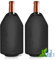 Manchon De Congélateur De Champagne,Lot De 2 Refroidisseur De Bouteille De Vin,Manchons Refroidissants A Vin,Rafraichisseur De Bouteille Vin Rapide Pour Champagne,Bière