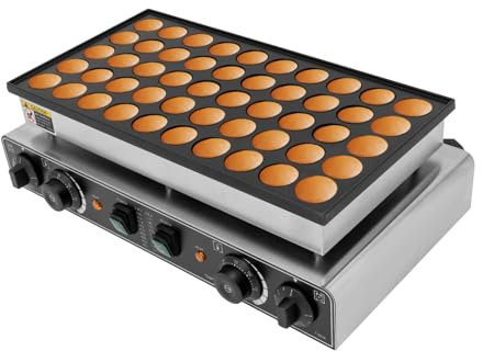 Tagtuell Waffle Maker, Commercial Waffle Machine, Smart Control, 50-hole, Suitable for Making Pancakes, Muffins, and Waffles