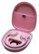 L LTGEM Hard Headphone Case for Sony WH-CH720N/ WH-CH700N/ WH-CH710N Headphone - Carrying Storage Bag (Pink)