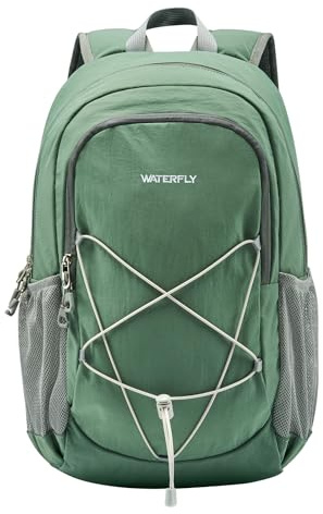 Waterfly 20L Hiking Backpack with Chest Strap, Small Rucksack for Men Women | Lightweight Daypack, Padded Breathable Back, Fits 15 Inch Laptop, Small Backpack for Cycling Travel Walking