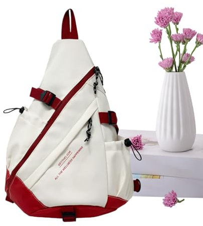 Generisch Herren Sling Bag,Sportliche Schultertasche | Atmungsaktive Sportliche Schultertasche Für Fitness Einkaufen Und Alltag