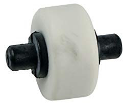 Saeco 11000223 - Rueda inferior (16 mm de diámetro, 20 mm de diámetro, para la parte inferior de la caja de la caja de cafetera, cafetera automática, también Philips 996530000126)