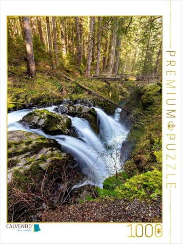 CALVENDO Puzzle Sol Duc Falls - Olympic NP | 1000 Teile Lege-Größe 48 x 64 cm Foto-Puzzle für glückliche Stunden