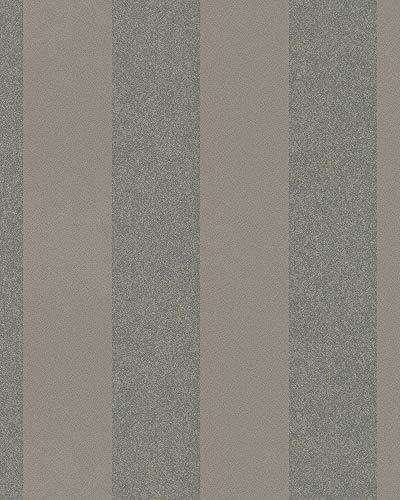 marburg Tapete Braun Vliestapete Silber Streifen Streifen Modern La Veneziana IV Made in Germany 10,05m x 0,53m 31328