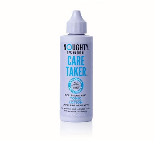 Noughty Care Taker Scalp Soothing Tonic, 75ml | 97% Natural, Fragrance-Free, Leave-In Treatment, for Sensitive & Irritated Scalps, Absorbs Quickly, No Greasy Residue