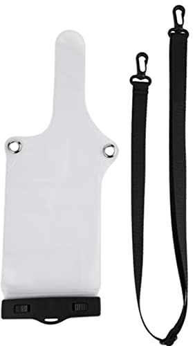 Walkie-Talkie-Tasche, Walkie Talkie wasserdichte Tasche Clip Lanyard Schutzhülle, Walkie Talkie transparente Tasche, neue universelle transparente wasserdichte Tasche Etui Holster Case Regensichere