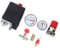 ViaGasaFamido 4-Holes Pressure Control Switch Valve, Air Compressor Bracket Assembly for Air Compressor Manifold Regulators Assembly Parts,Pressure regulating valve