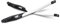 HKUCO Weiß Gummiersatz Transparente Schwarz Rahmenbeine Für Oakley Crosslink Sweep/Switch