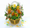 CUTPOPUP Yellow Rose - Pop-Up-Karte mit gelbem Rosenkorb, Pop-Up-Blumenkarten, handgefertigte Blumen-Grußkarten, 3D-Geburtstagskarte, Muttertagskarte, Pop-Up, Thinking of You, Dankeskarte DE