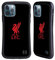 Head Case Designs Officially Licensed Liverpool Football Club Red Logo On Black Liver Bird Hybrid Case Compatible With Apple iPhone 12 / iPhone 12 Pro