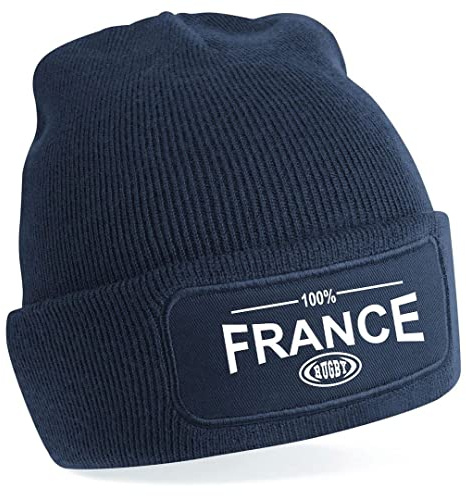 Cyclops Print Bonnet France 100% Rugby Marine
