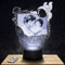 Lampephoto.fr Personalisierte Nachtlicht LED Astronaut für baby mit foto. Geschenk baby Nachtlicht 7/16 farben touch dimmbar. Babyzimmer Deko. Geburtsgeschenk. Taufgeschenk Geschenke baby nachtlampe.