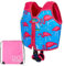 Go Swim Giubbotto Galleggiante - Include borsa da nuoto gratuita Giubbotto da nuoto per bambini con galleggiabilità fissa e cinturino di sicurezza (Fab Flamingos, S (15-19kgs))