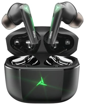 TOZO Earbuds TWS Gaming Pods Schwarz