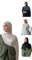 generisch Jersey Hijab Instant Ready to wear vorgenäht pinless Kopftuch Baumwolljersey fertighijab Muslima (schwarz)