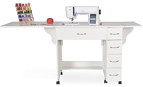 Alice Sewing Cabinet Ash White